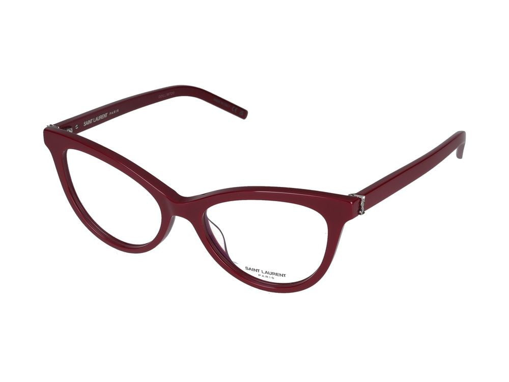 Saint Laurent Eyeglasses Sl M164 011 Burgundy Burgundy Tra 53/17/145