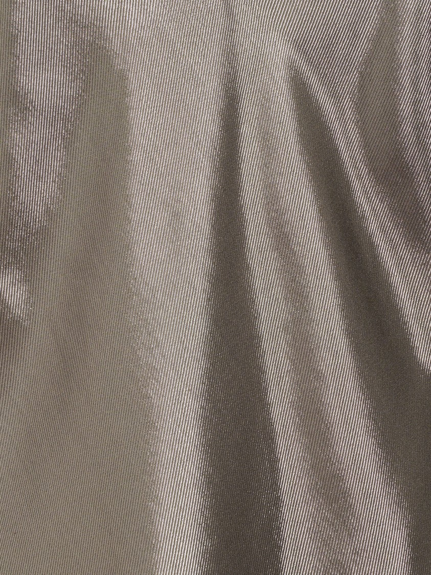 Max Mara V-Neck Tank Top With Metallic Accents