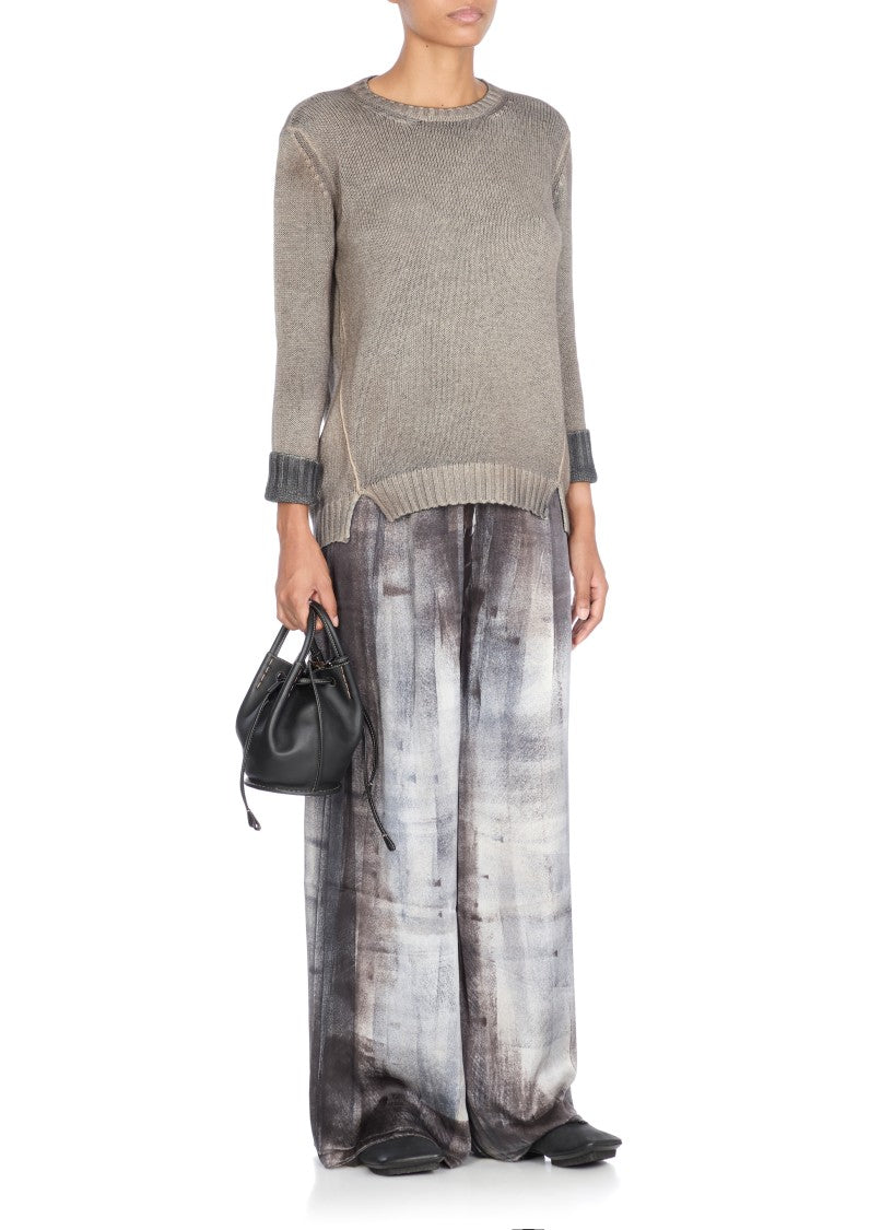 Avant Toi Grey Cashmere Sweater