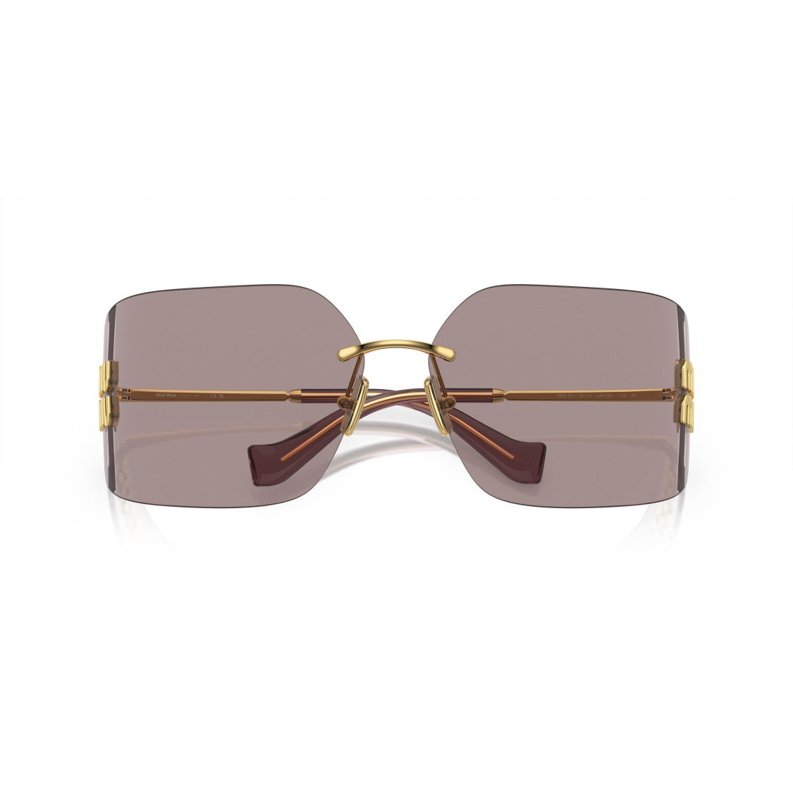 Miu Miu 0Mu 54Ys Rimless Sunglasses