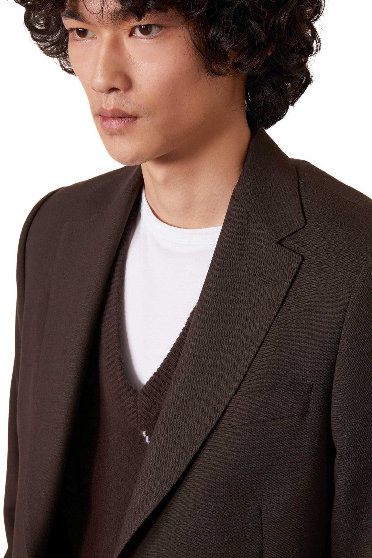 Officine Generale Single-Breasted Wool Jacket Mod. Giovanni