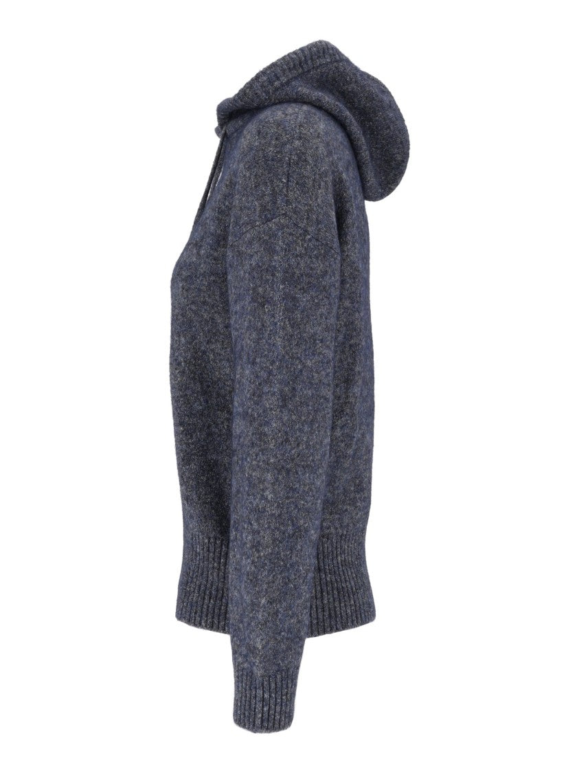 Kangra Cashmere Relaxed-Fit Hooded Sweatshirt In Soft Textured Knit