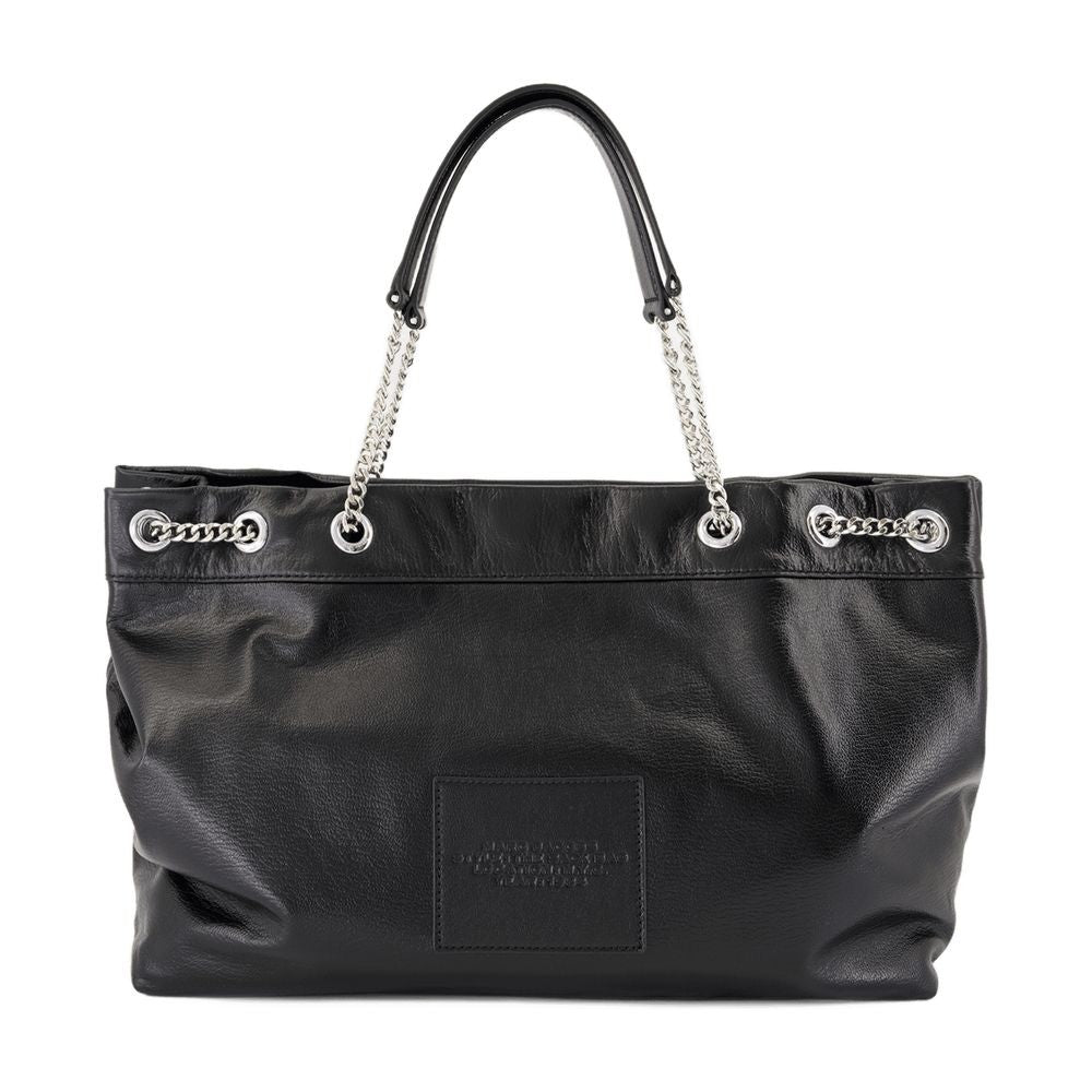 Marc Jacobs The Chain Sack Shoulder Bag - Leather - Black