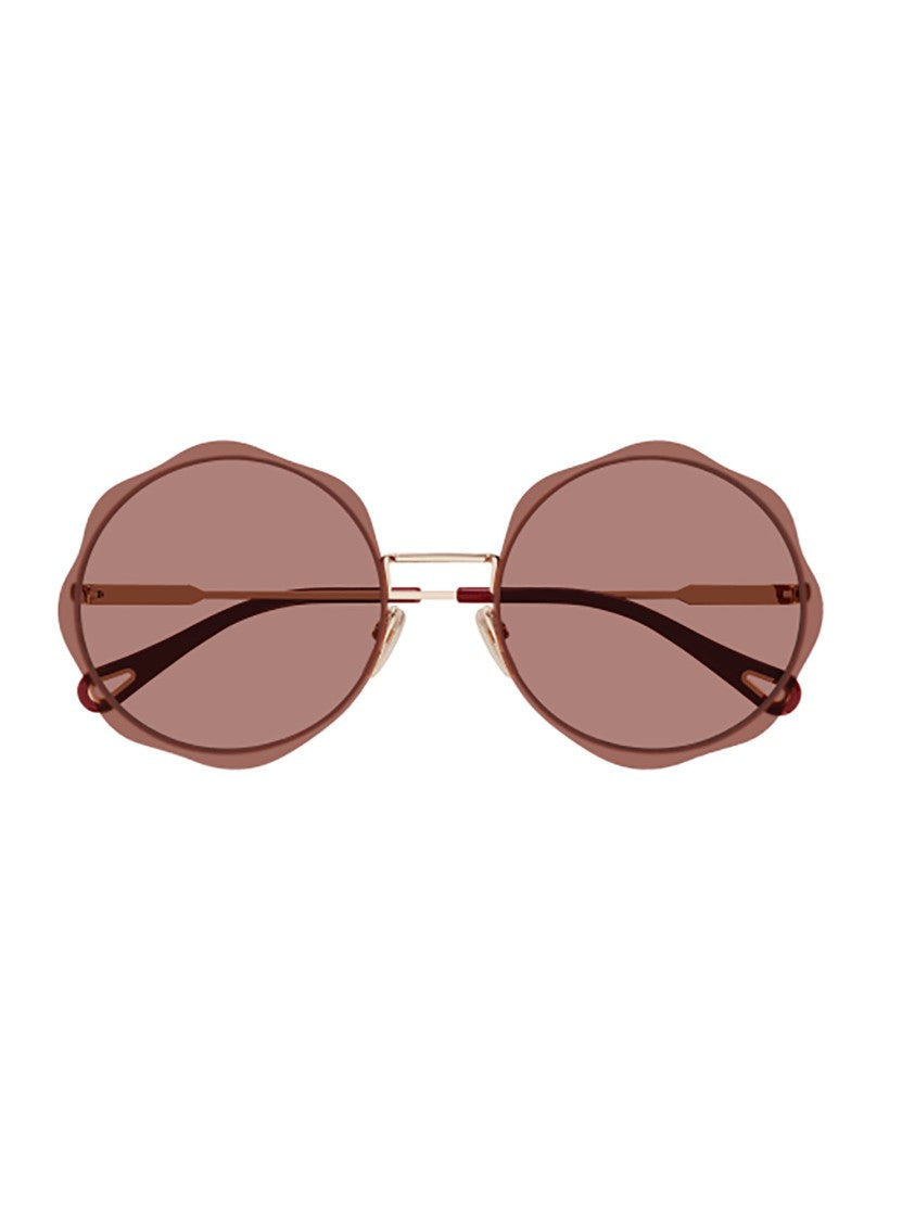 Chloé Oversized Floral-Inspired Chloé Sunglasses