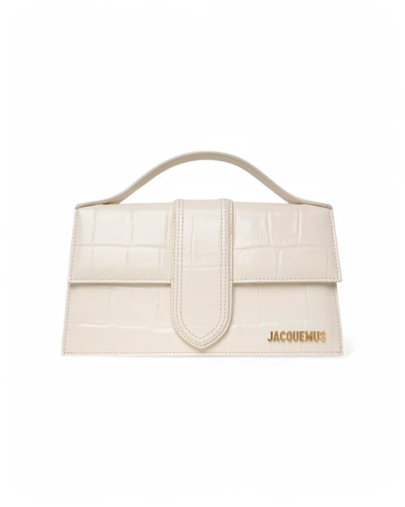 Jacquemus Le Grand Bambino Handbag - Baby Coconut White