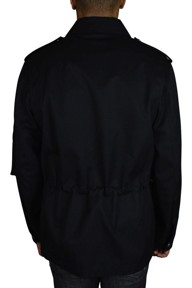 Valentino Garavani Garavani Black Cotton Utility Jacket