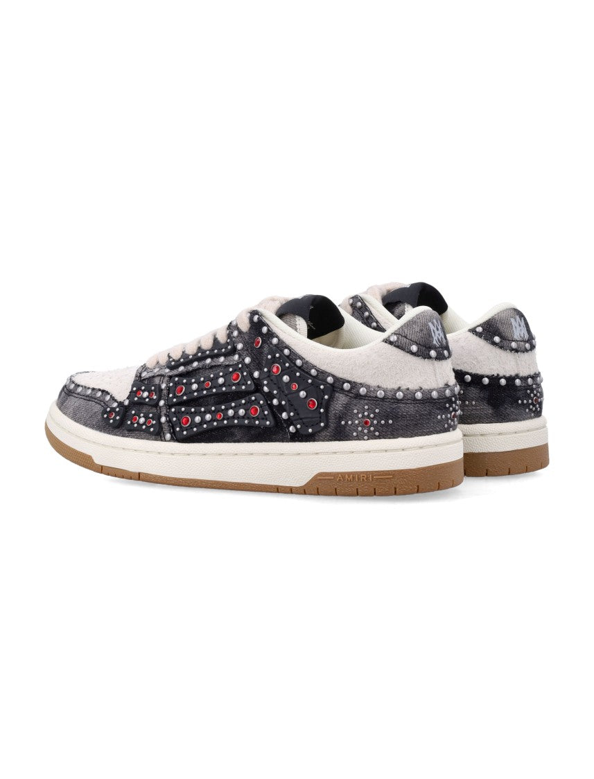 Amiri Stud Skel Low Top Sneakers