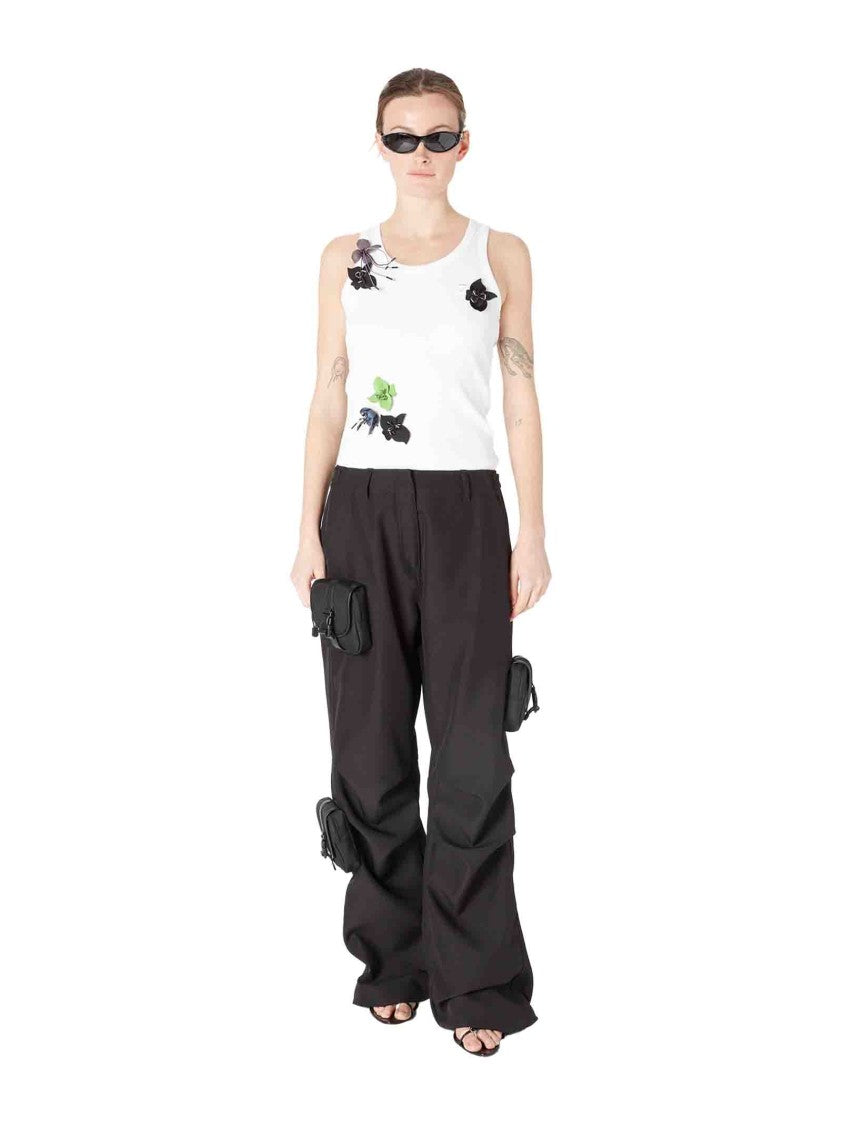 Coperni Utility-Inspired Wide-Leg Cargo Trousers