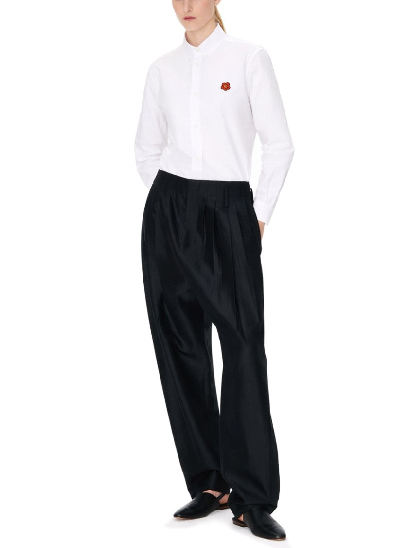 Kenzo Bokeh Flower Cotton Fitted Shirt
