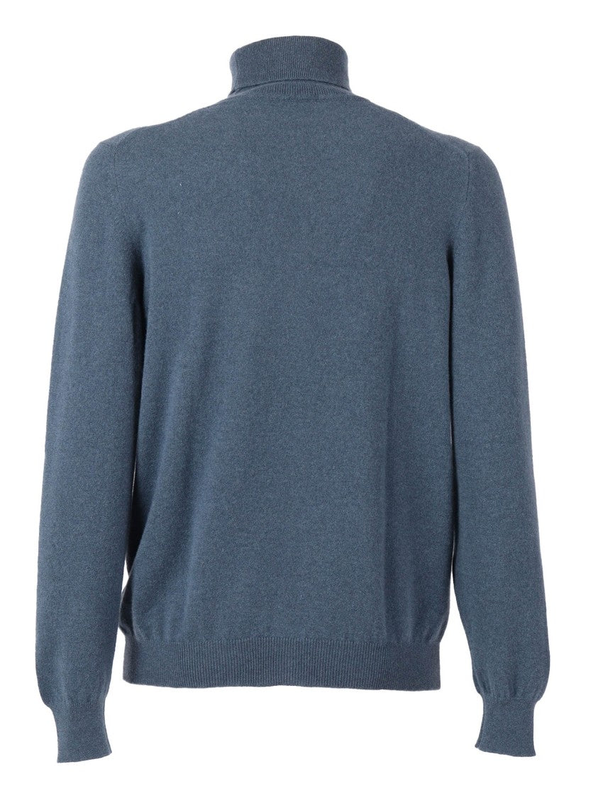 Fedeli Refined Cashmere Turtleneck Sweater
