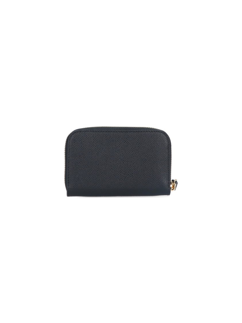 Ferragamo "Fiocco Vara" Card Holder – Black