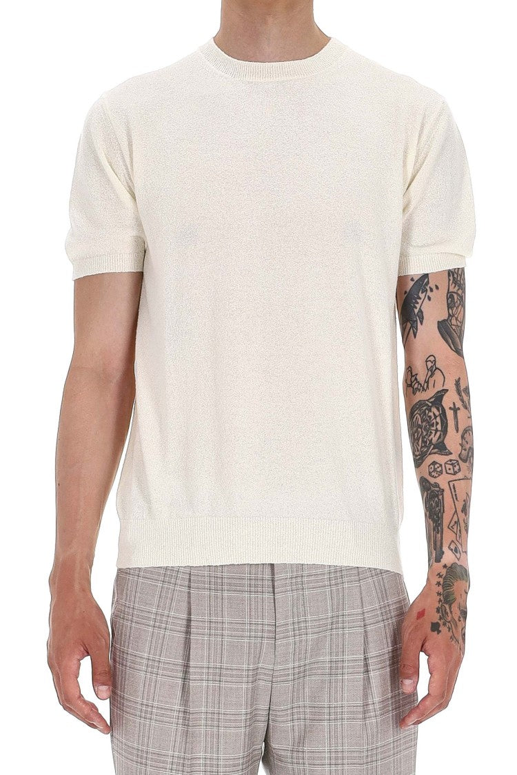 Drumohr Superlight Terry Cotton Crewneck T-Shirt