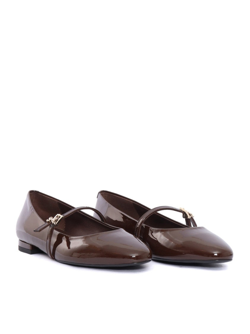 Sergio Levantesi Ambra56 Dark Brown Patent Shoe