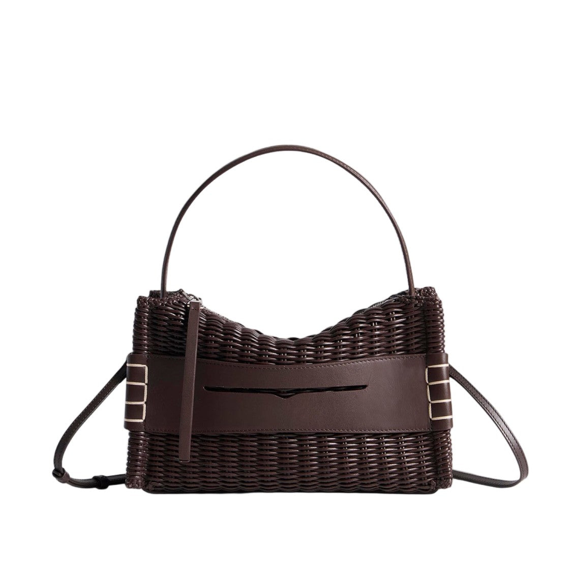 J. W. Anderson Structured Woven Leather Bag With Adjustable Strap