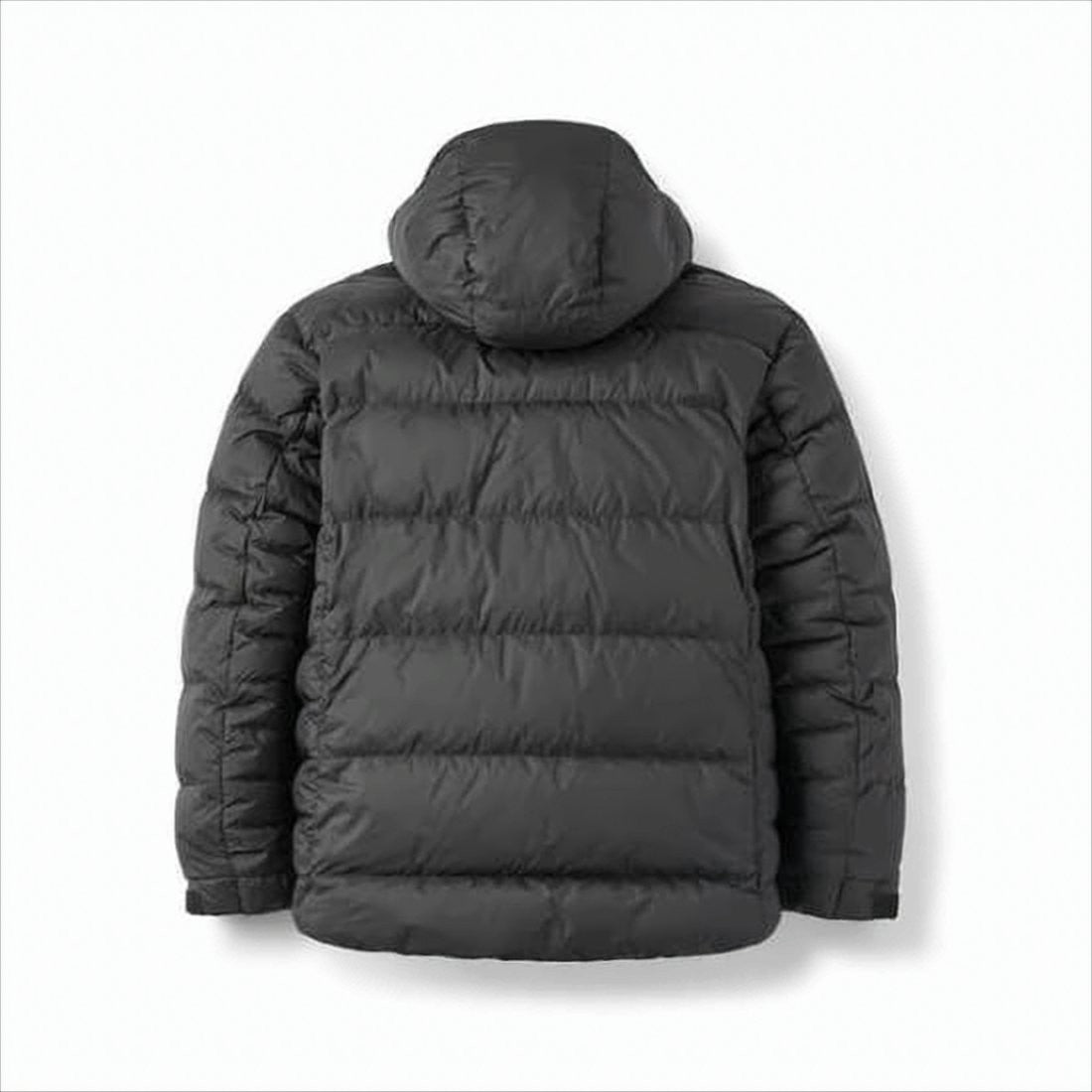 Rab Hooded Short Padded Jacket With Quilted Design