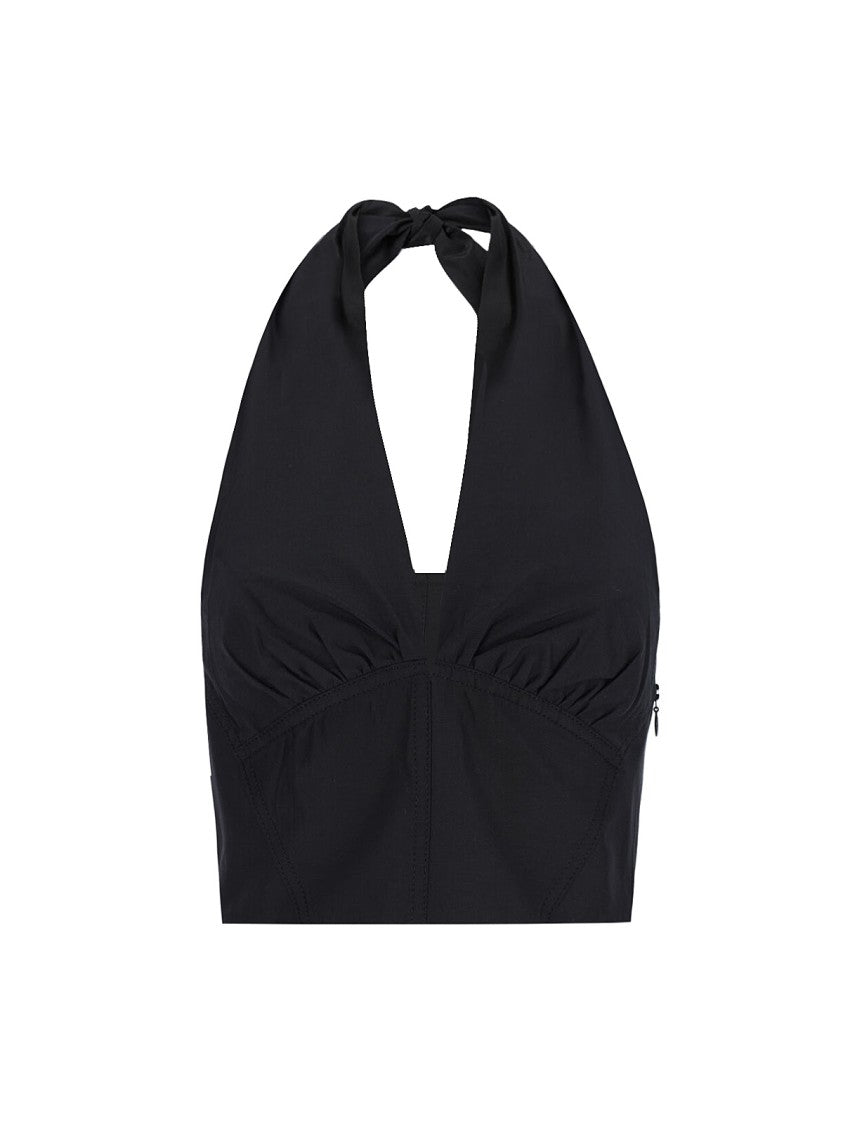 The Andamane Winona' Halter Top – Black