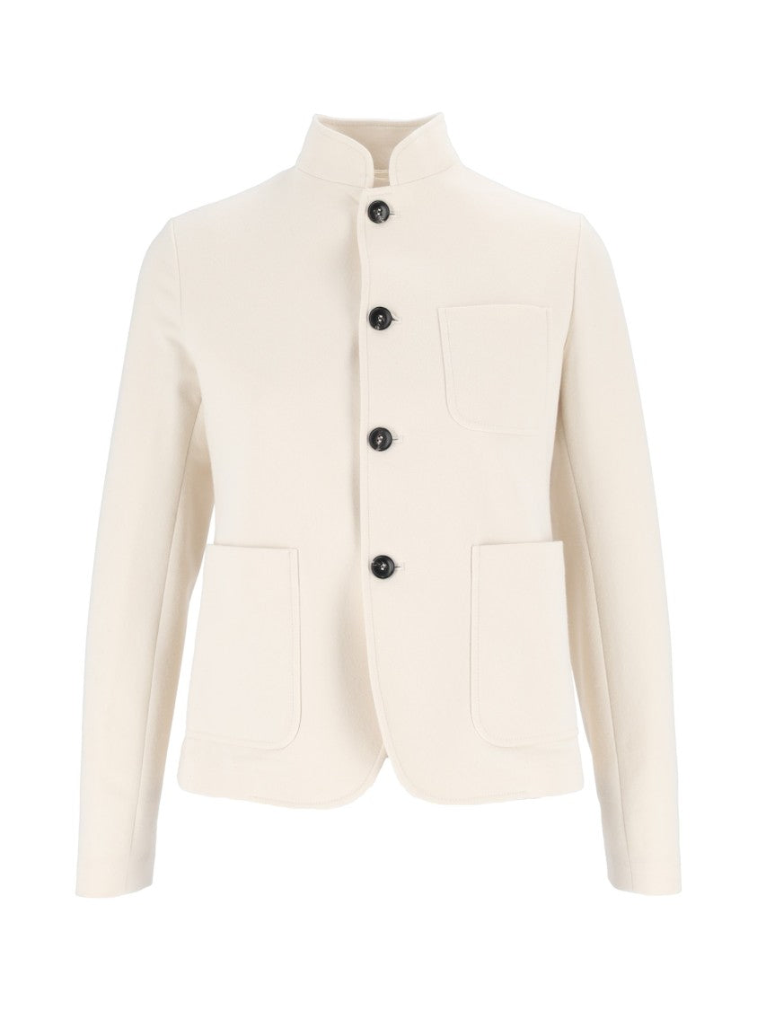 Circolo 1901 4 Buttons F Stand Collar Slim Fit Jacket