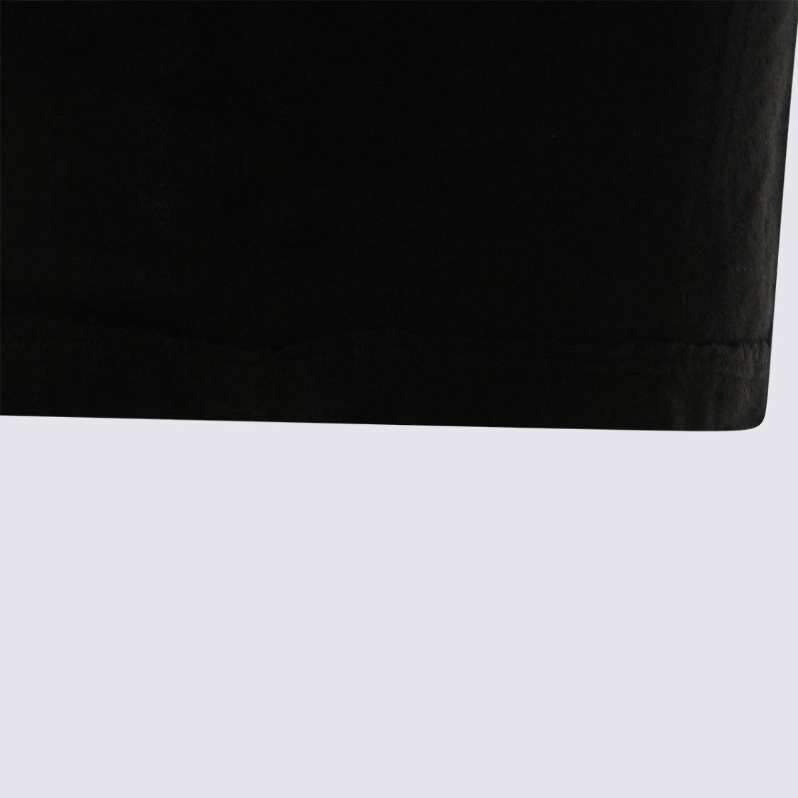 Drkshdw By Rick Owens Minimalist Black Short-Sleeve T-Shirt With Crew Neckline