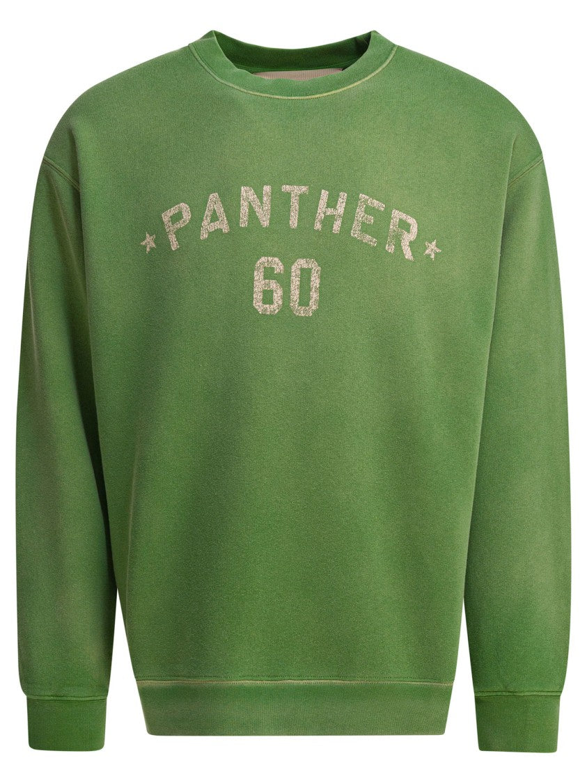 Valentino Vintage-Inspired Green Cotton Sweatshirt