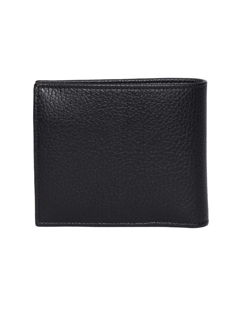 Claudio Orciani Rectangular Calf Leather Wallet With Clean Lines