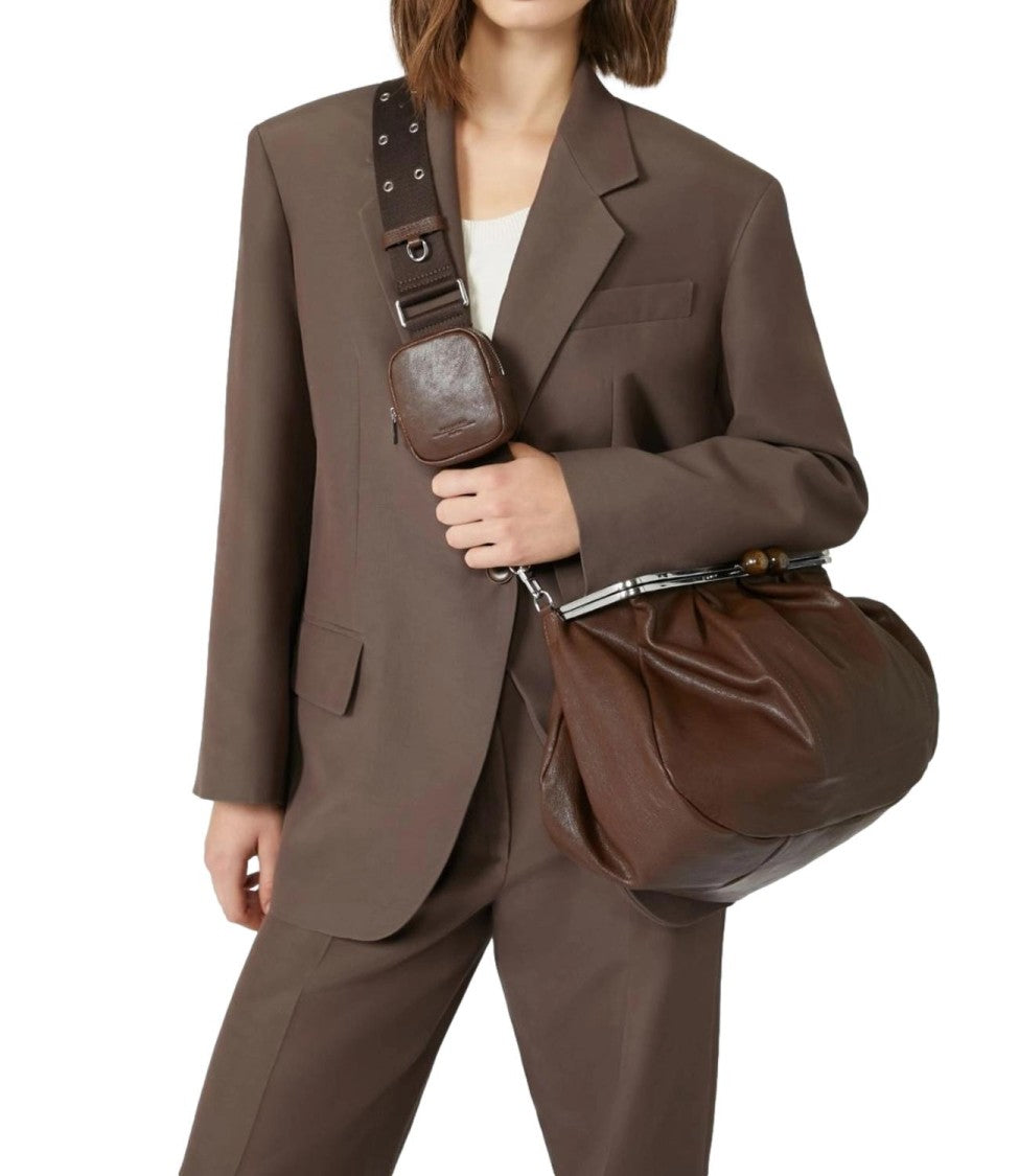 Max Mara Refined Brown Acetate
