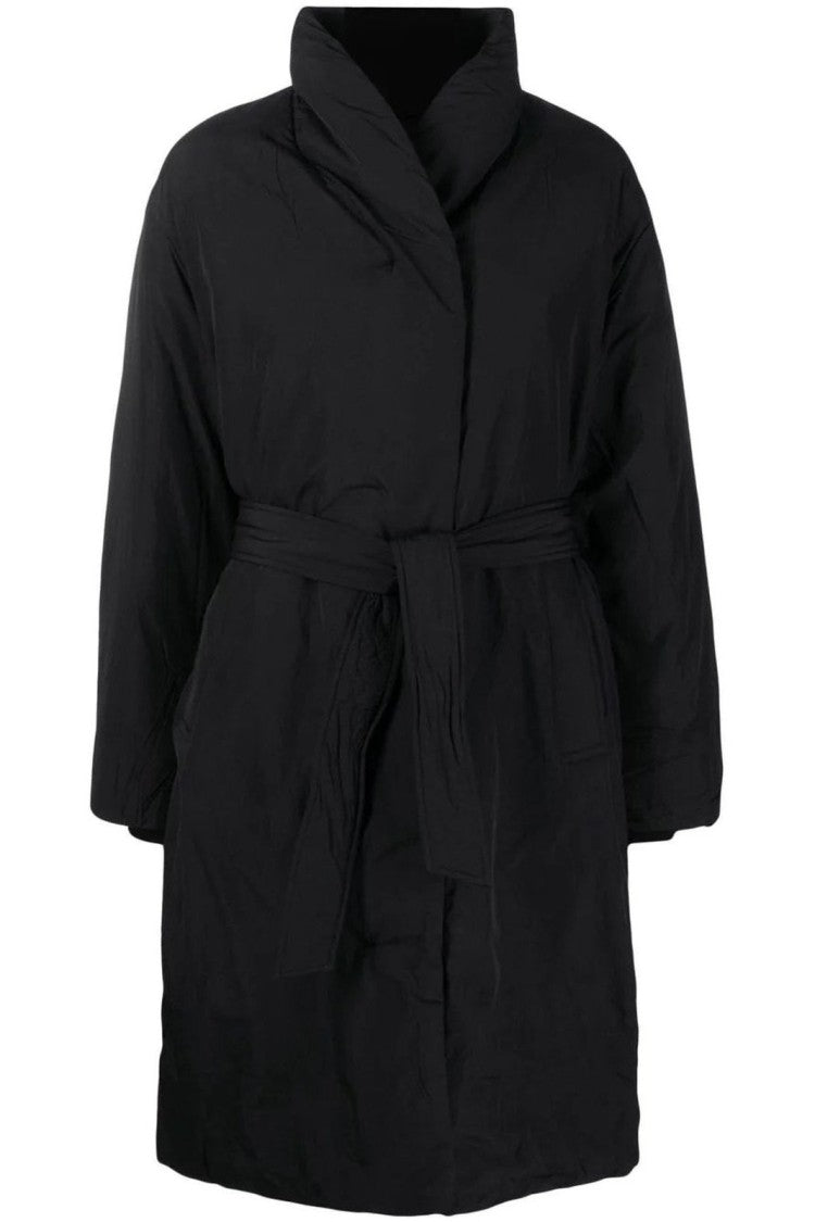 Calvin Klein Relaxed Silhouette Puffer Coat With Belted Waist