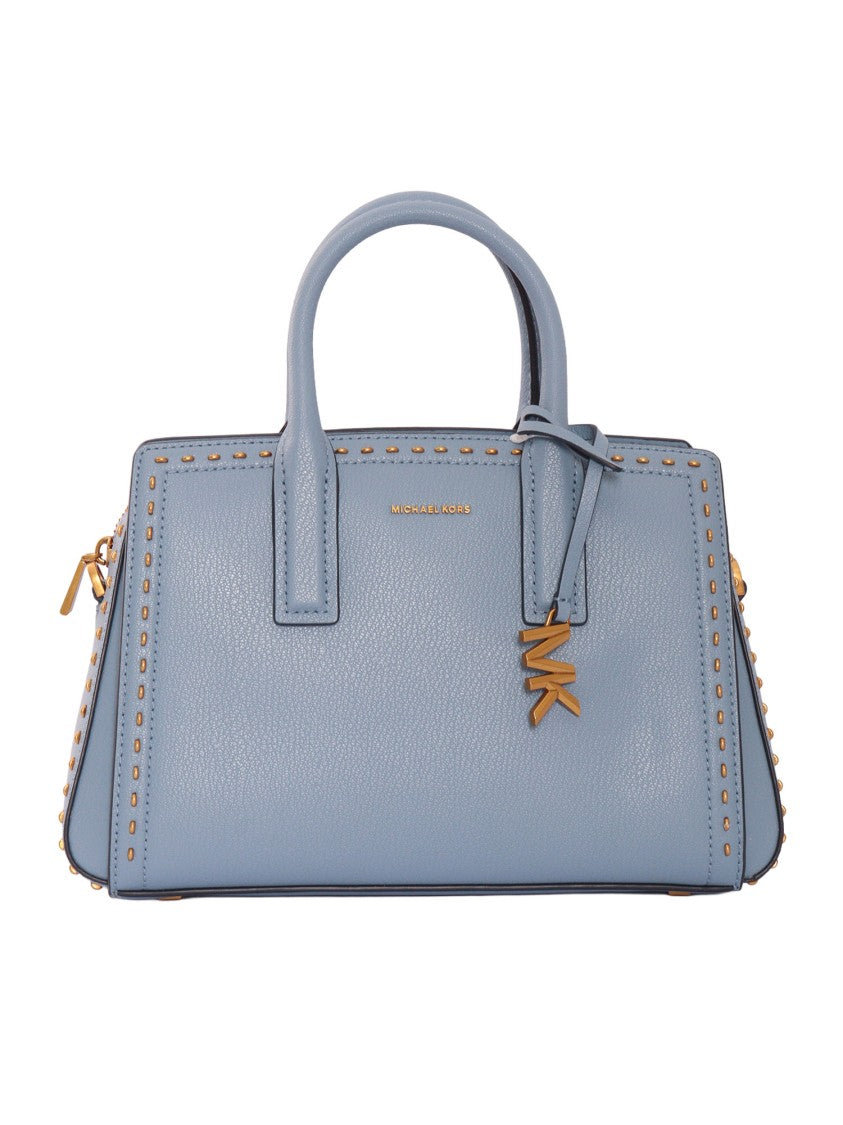 Michael Kors Structured Leather Satchel