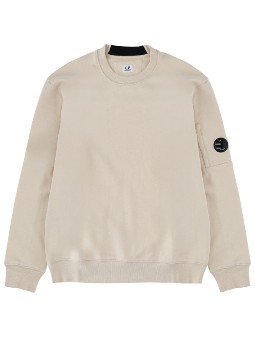 C.P. Company Logo Patch Cotton Sweatshirt
