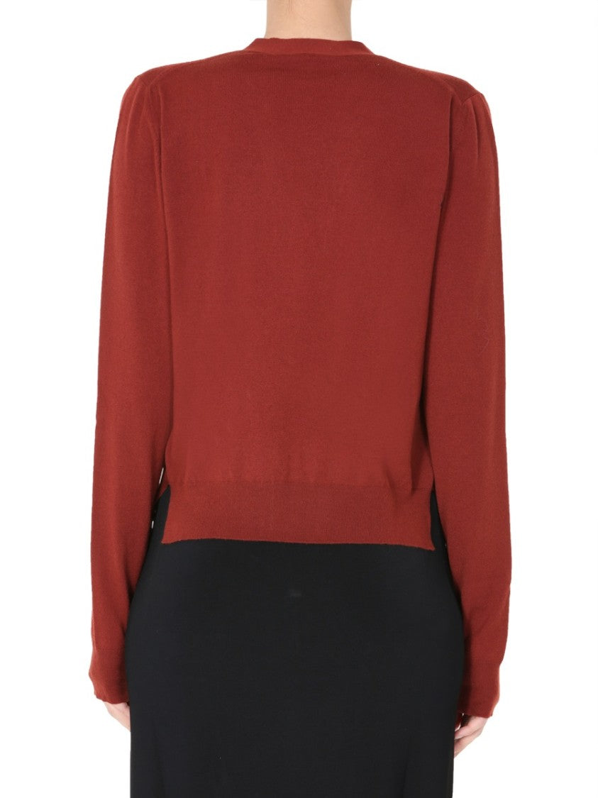 Bottega Veneta V-Neck Button-Front Cardigan With Cashmere Blend