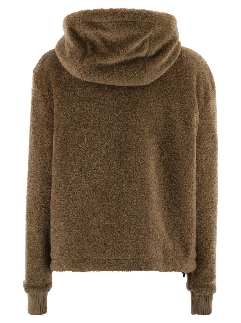 Moncler Reversible Padded Sweatshirt With Hood