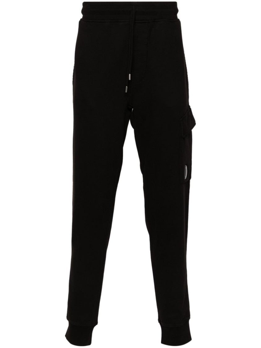 C.P. Company Relaxed Fit Cargo Sweatpants With Functional Pockets