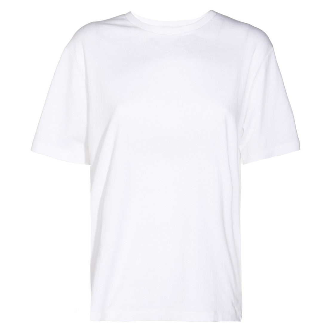 Khaite White Cotton T-Shirt