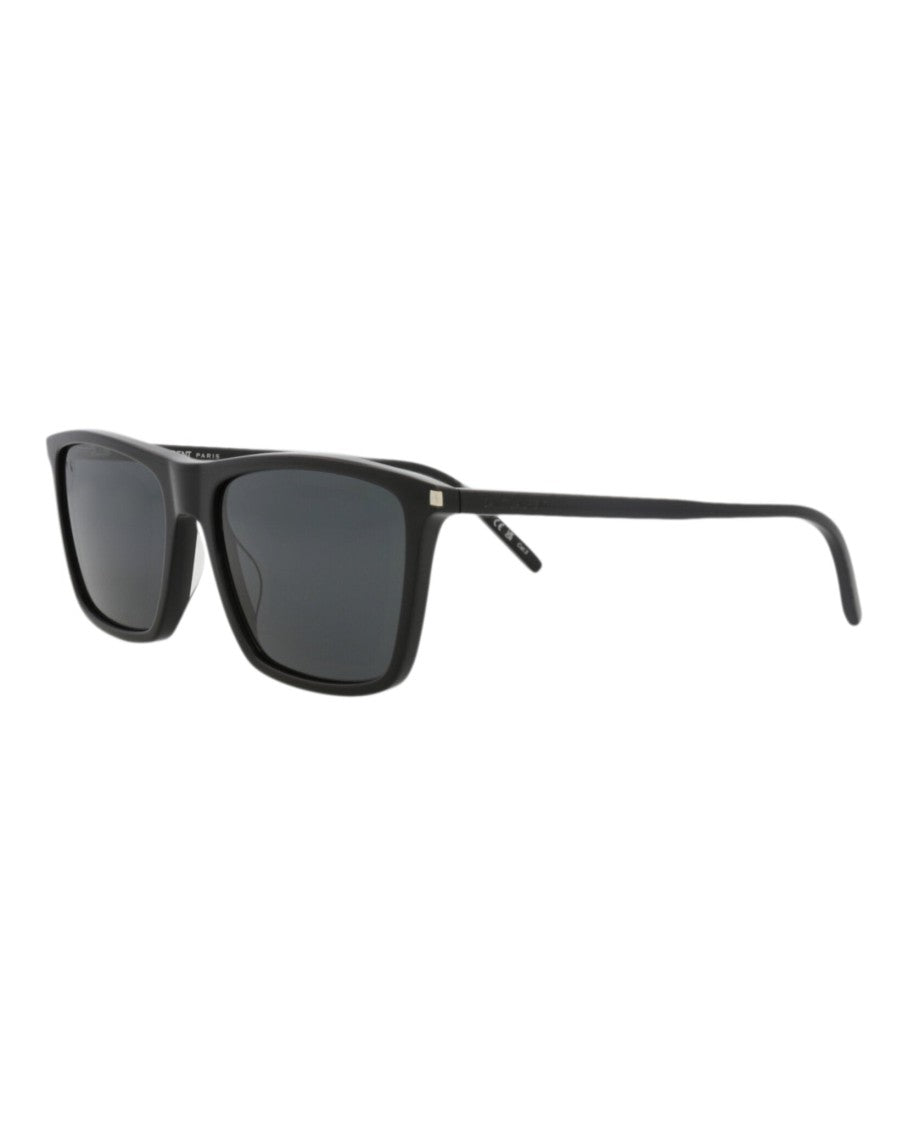 Saint Laurent Square-Frame Sunglasses In Recycled Acetate