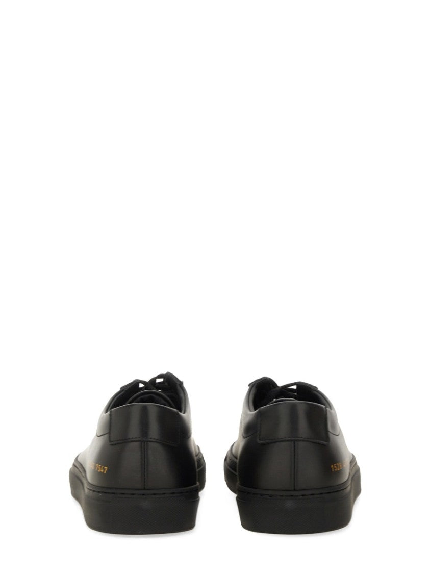 Common Projects White Low Achilles Original Leather Sneakers