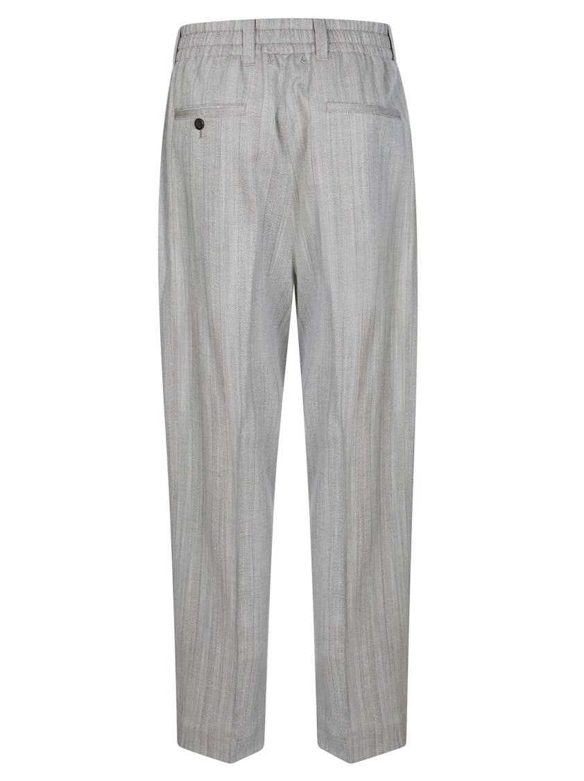 Golden Goose Wv Micro Micro Herringbone Wool-Blend Sweatpants