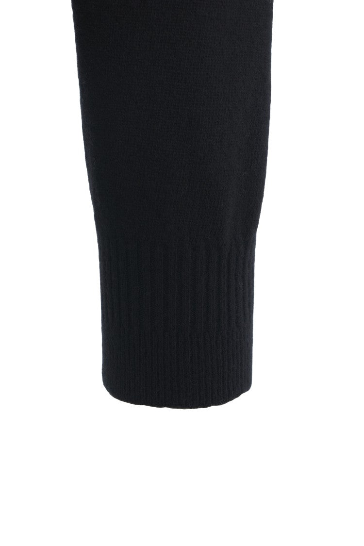 Grifoni Classic Black Wool Sweater