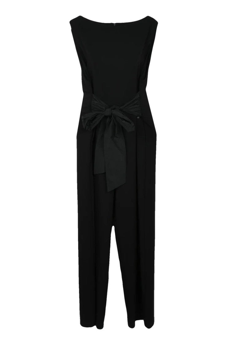 Herno Sleeveless Black Jumpsuit