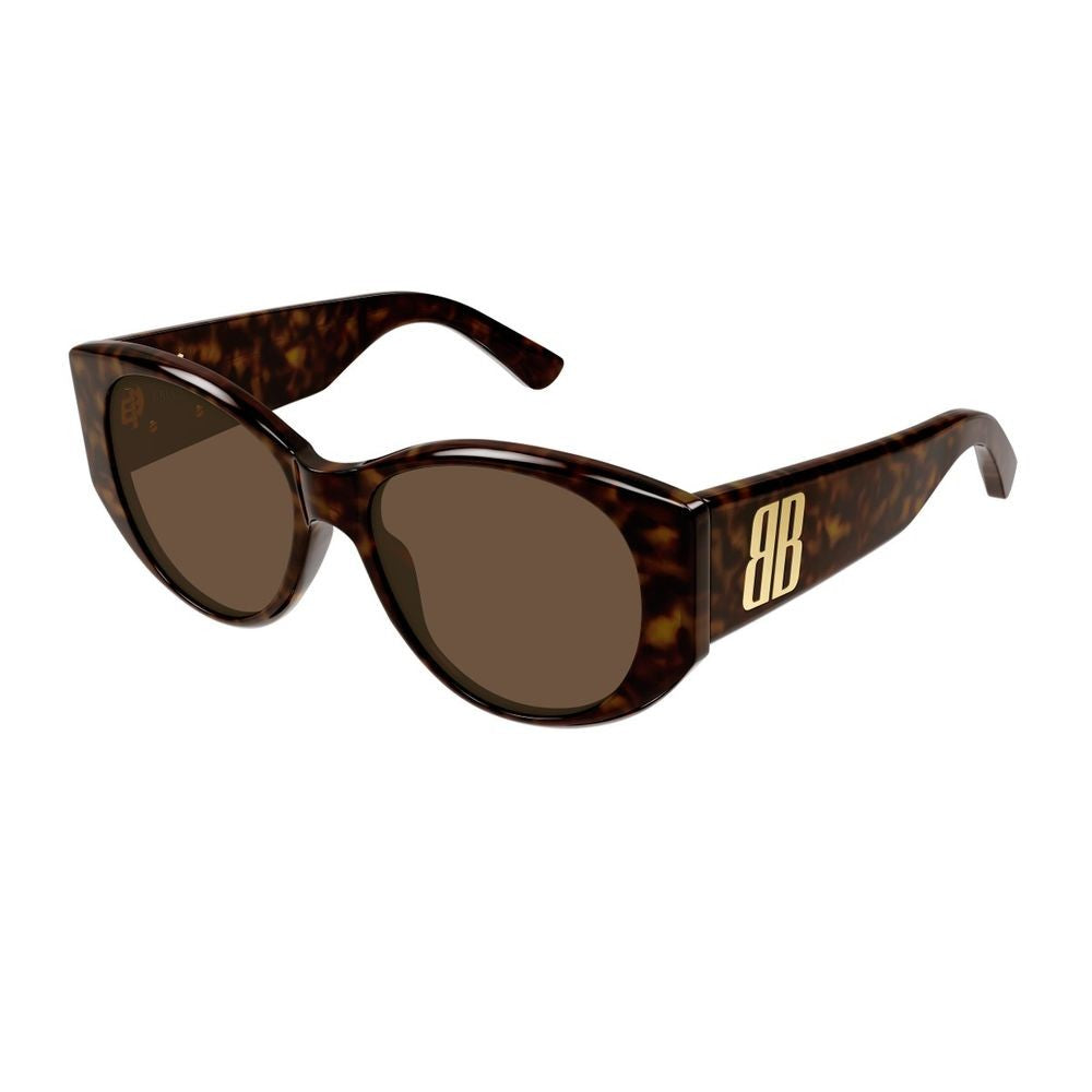 Balenciaga Bb0455s Linea Extreme Nano Round Sunglasses