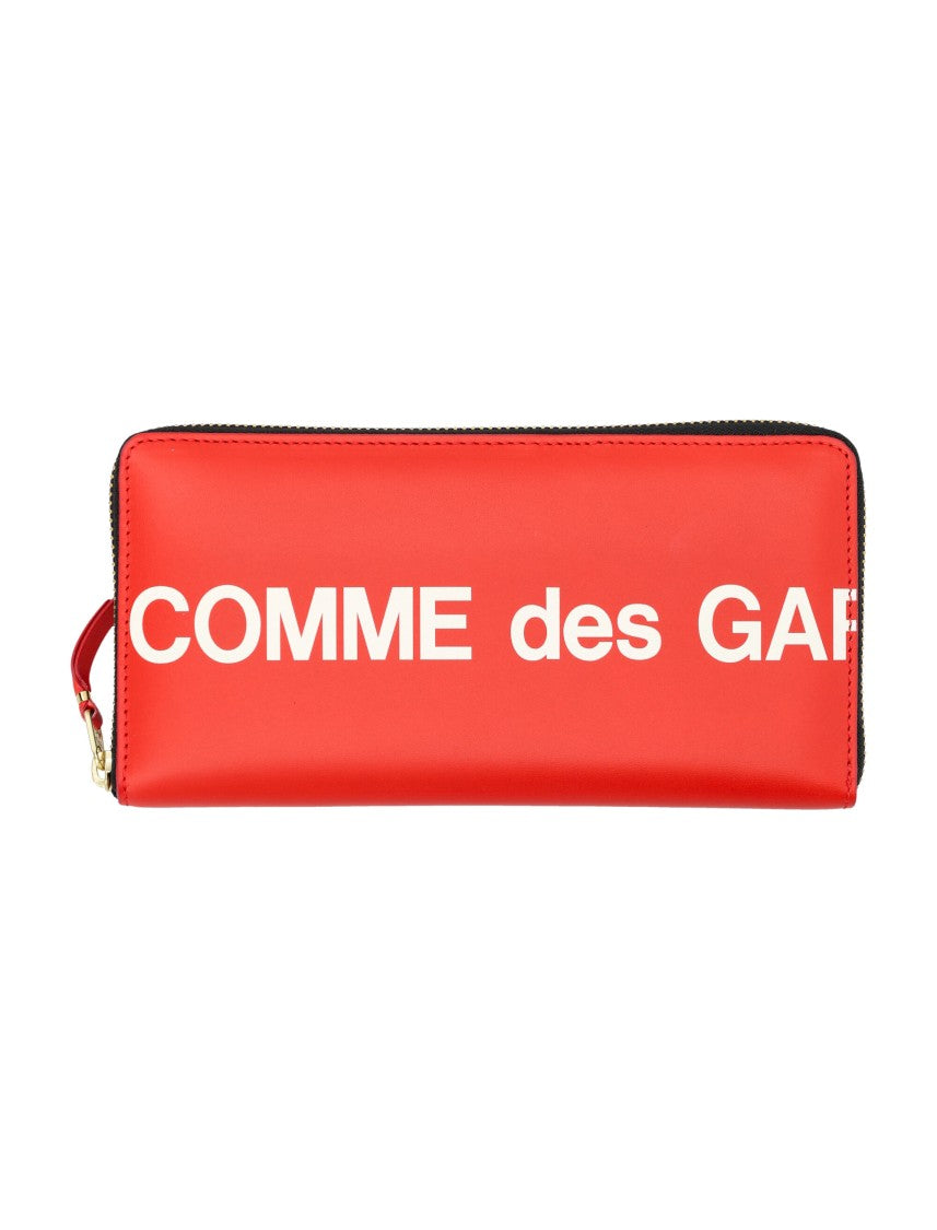 Comme Des Garçons Zip Around Huge Logo