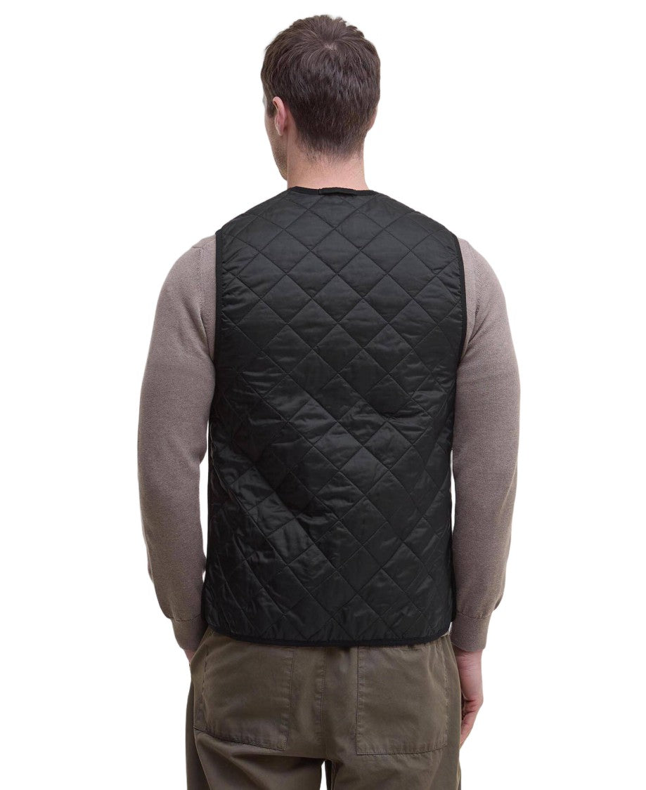 Barbour Quilted Waistcoat With Zip Closure