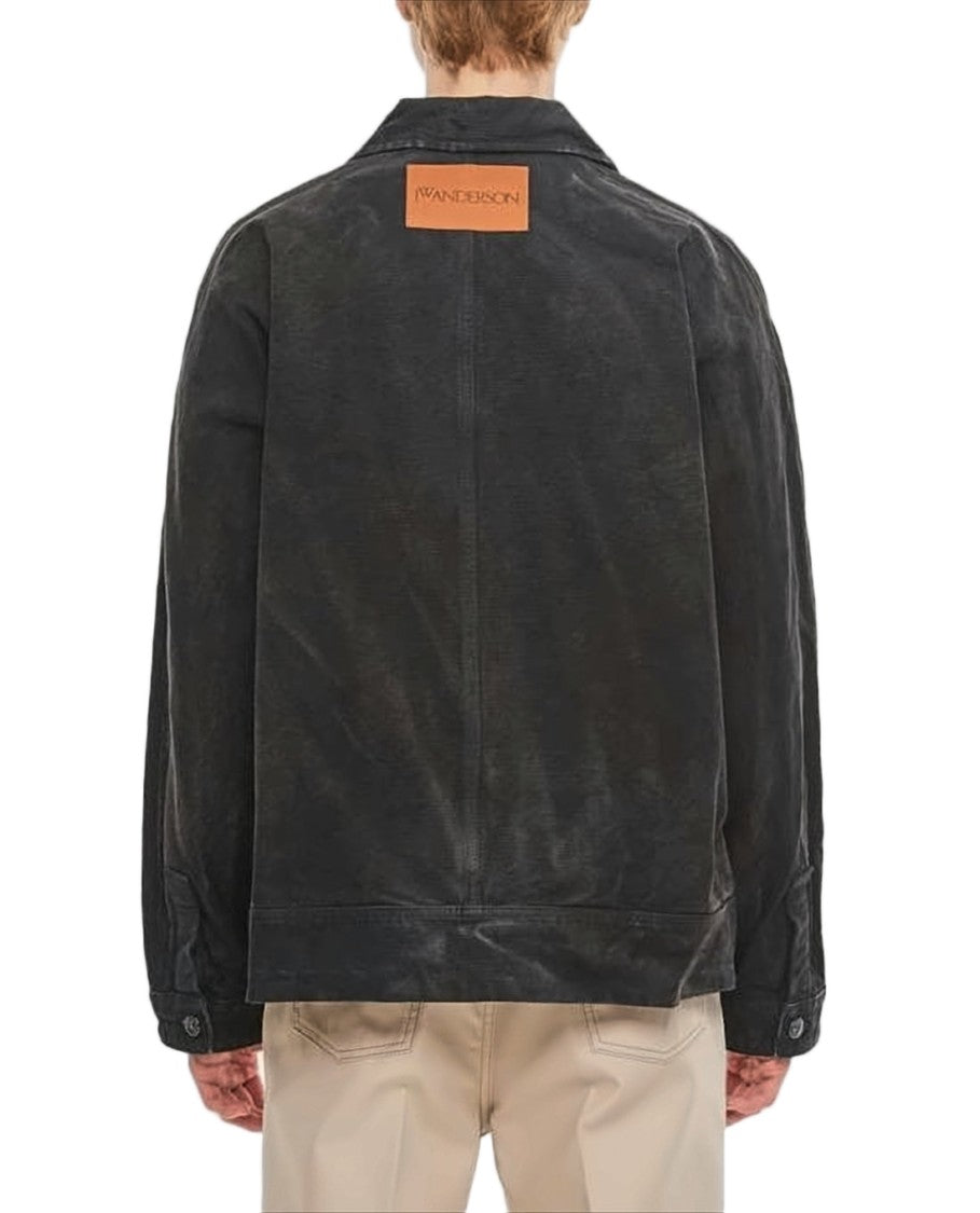 J. W. Anderson Relaxed Fit Black Cotton Jacket