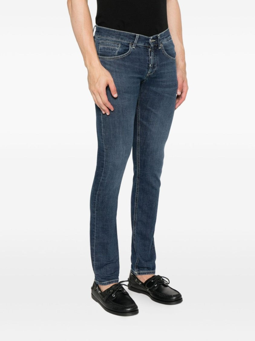 Dondup Dark Wash Slim-Fit Jeans