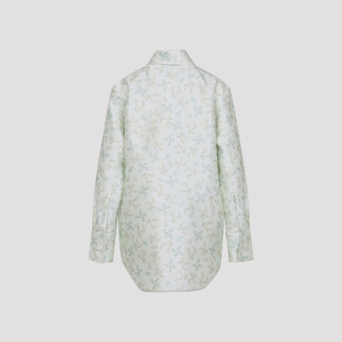 Jil Sander Green Polyester Shirt