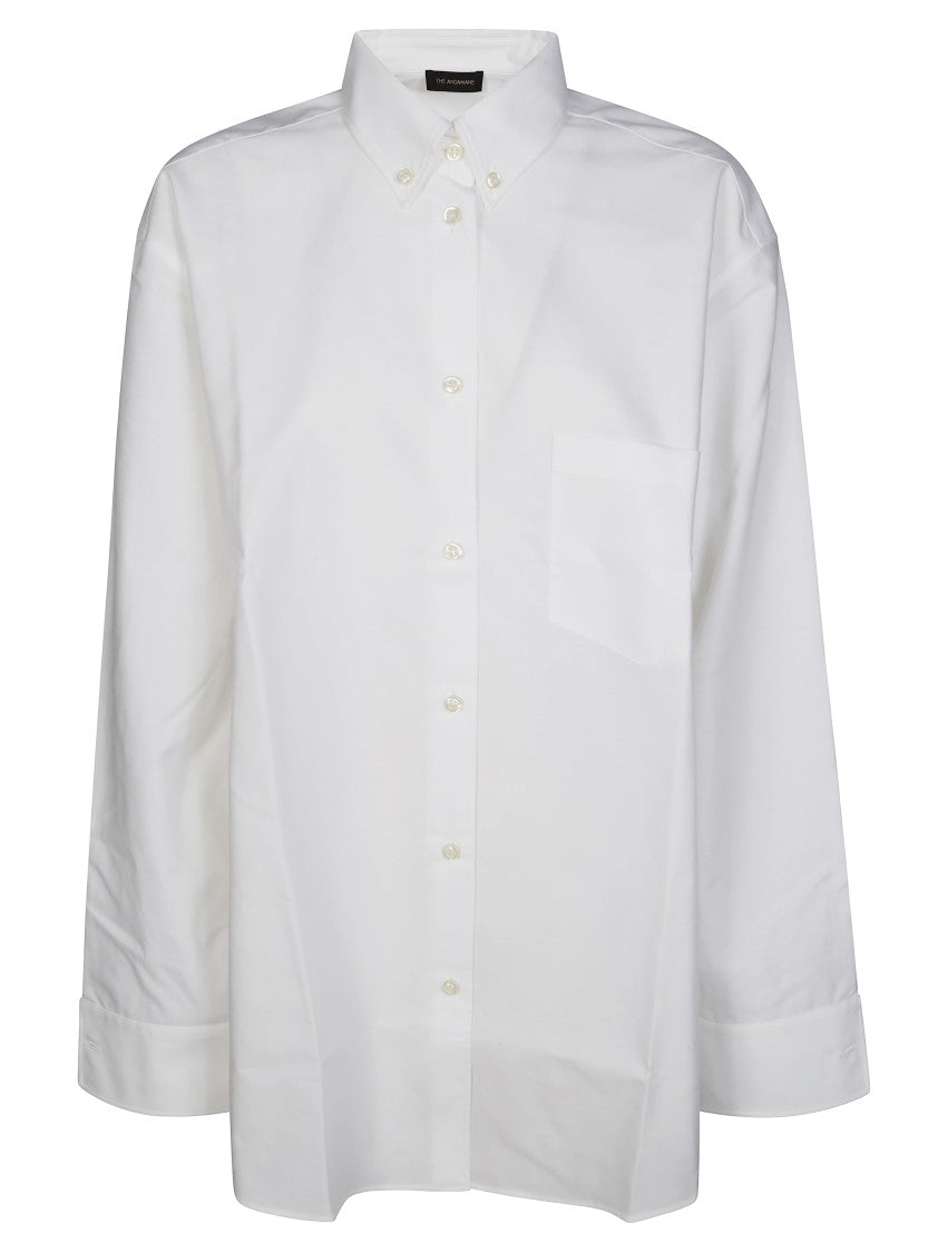 The Andamane Oversized Button-Down Shirt With Classic Collar