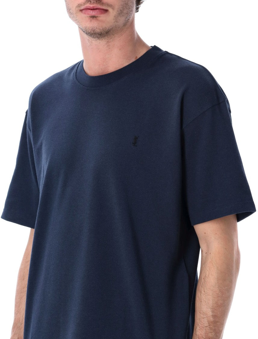 Saint Laurent Piqué Cassandre T-Shirt