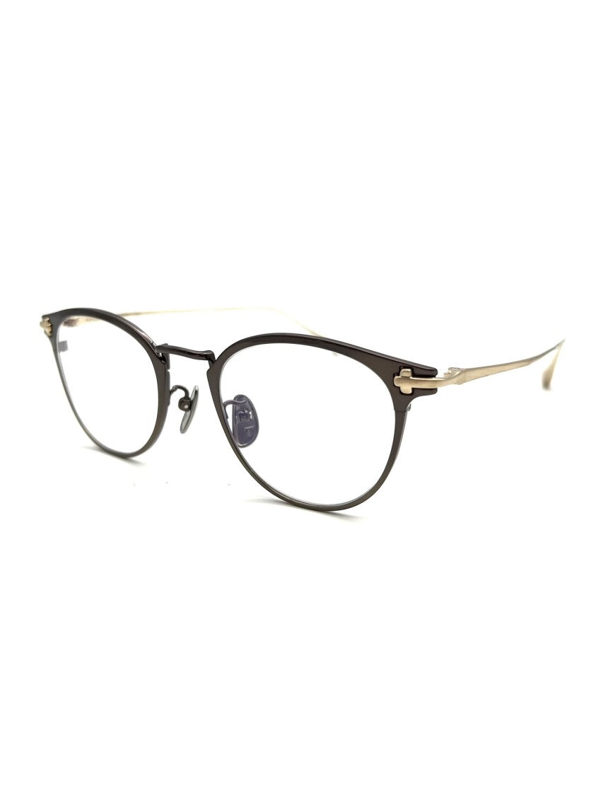 Taylor With Respect Sleek Grey Metal Optical Frames With Refined Detailing