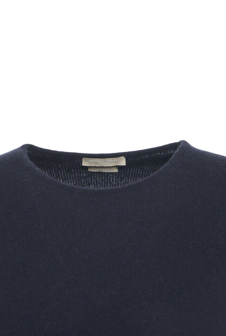 Daniele Fiesoli Cashmere Sweater With Classic Crew Neck