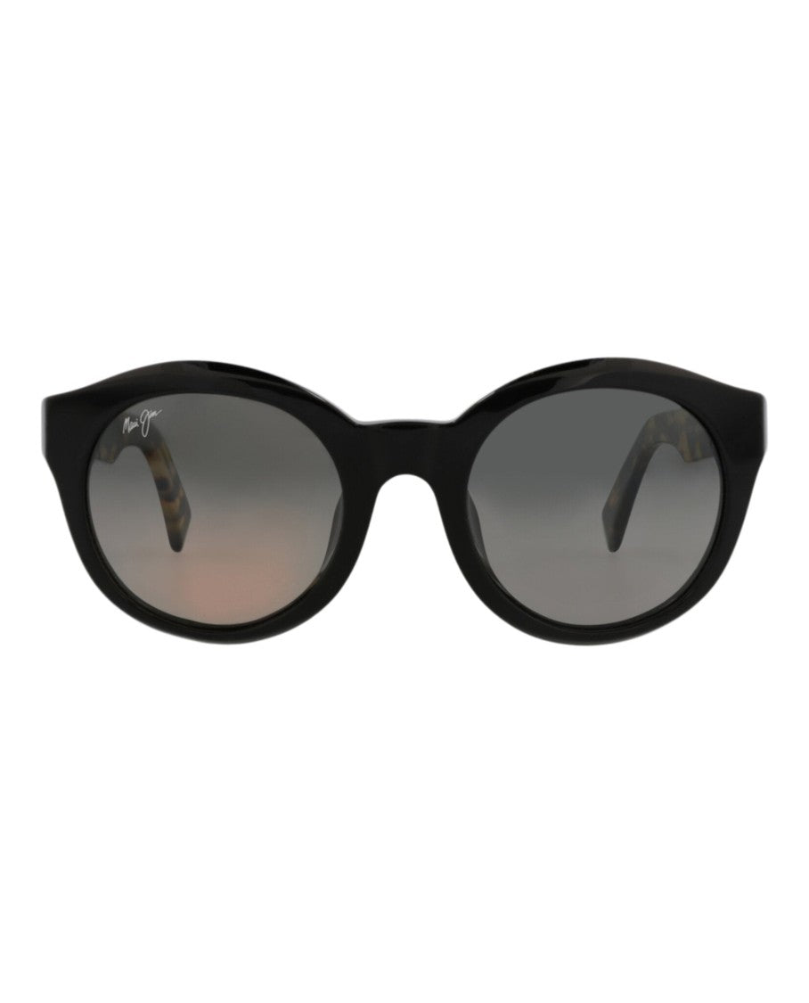 Maui Jim Round-Frame Acetate Sunglasses