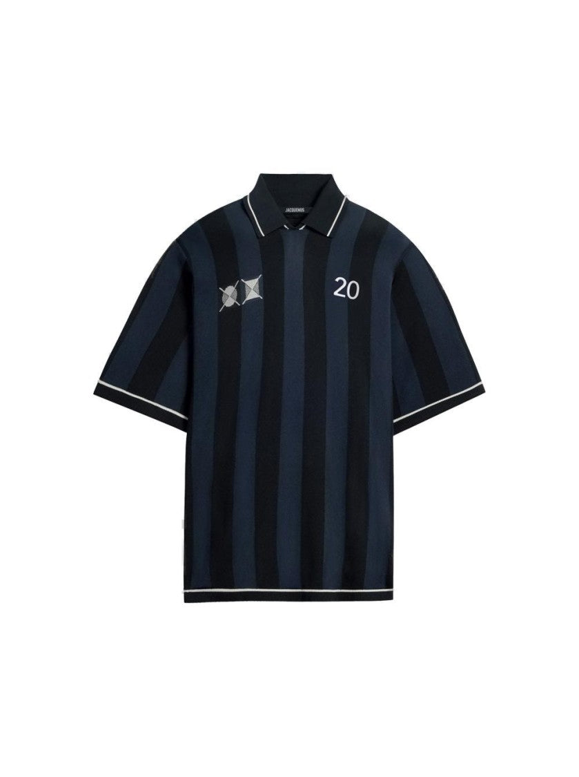 Jacquemus Liga Polo Shirt Dark Navy