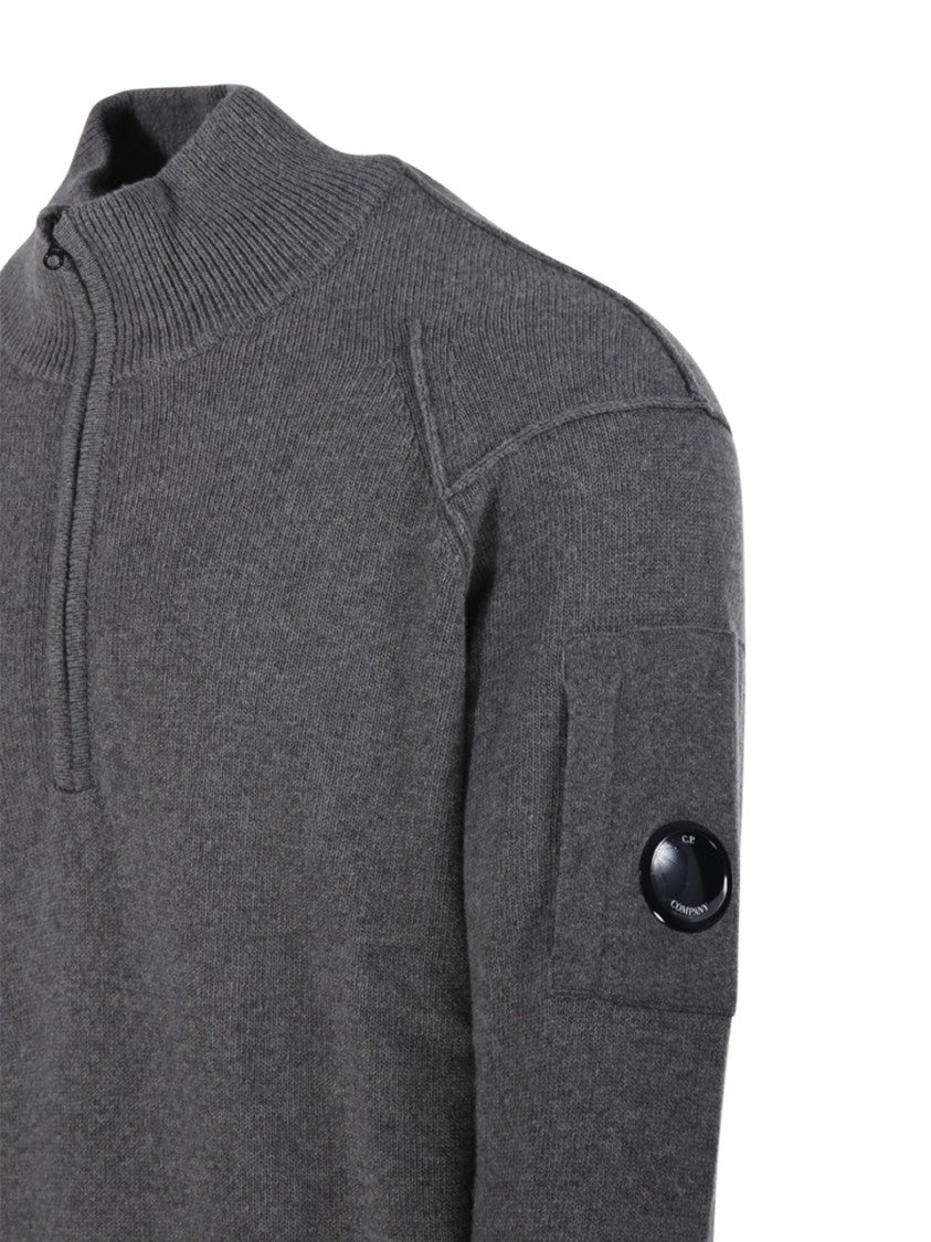 C.P. Company Half-Zip Polo Sweater